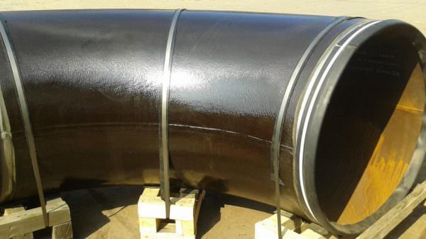 Отвод штампосварной Ду800х10мм сталь ст.20 ТУ 102-488-45