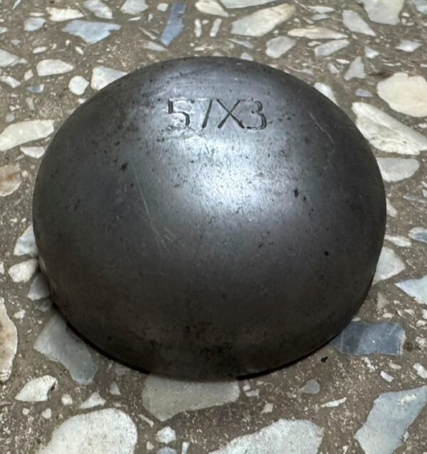Заглушка нержавеющая Ду159х8мм сплав 12Х18Н10Т исполнение 2 ГОСТ 17380-2001