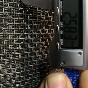 Сетка тканая нержавеющая 2х6х6мм сталь AISI 304 ГОСТ 3826-82