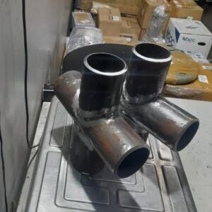 Крест стальной Ду127мм фланцевое соединение ГОСТ 16037-80