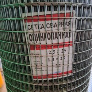 Сетка сварная оцинкованная 50х100х1,7 мм ГОСТ 2715-75