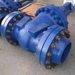 Задвижка нержавеющая 30нж964нж Ду50 Ру250 агрессивная жидкая или газообразная