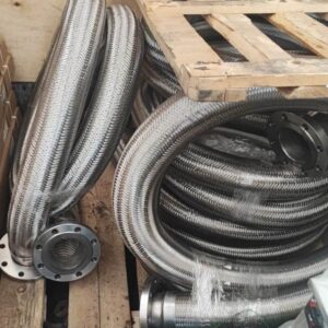 Металлорукав нержавеющий Ду20 Ру40 с гайкой РОТ ТУ